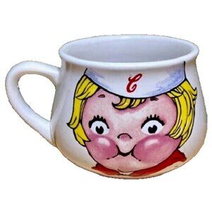 Campbell's Soup Kids Mug Cup Bowl Vintage‎ Collectible 1998 Houston Harvest Gift